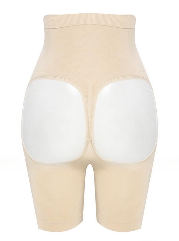 # Hip Lifter Open butt Corset Mid-thigh Shorts